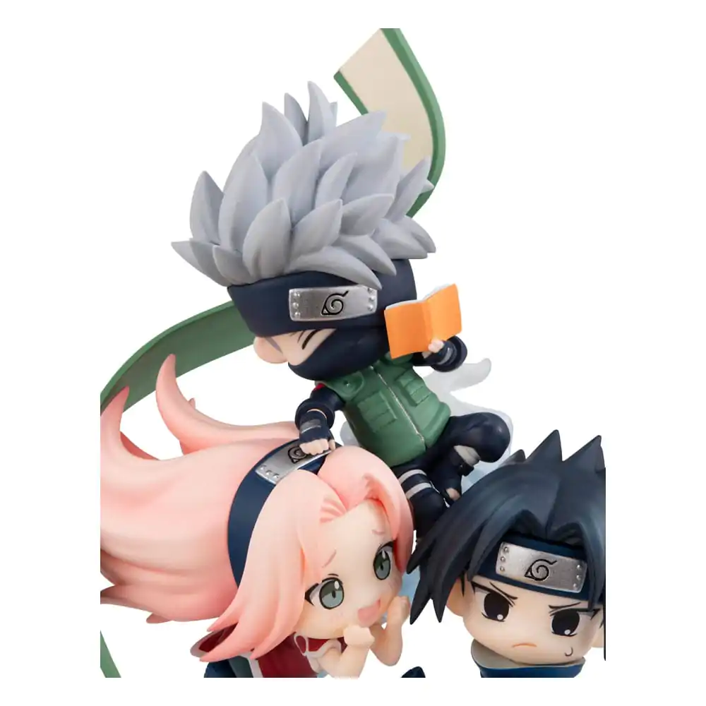 Naruto Shippuden FigUnity PVC Mini Kip Zberite se tukaj, Team 7 13 cm fotografija izdelka