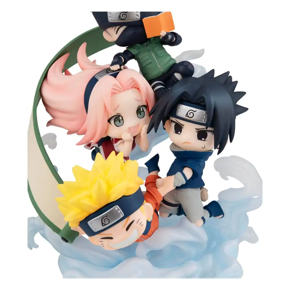 Naruto Shippuden FigUnity PVC Mini Kip Zberite se tukaj, Team 7 13 cm fotografija izdelka