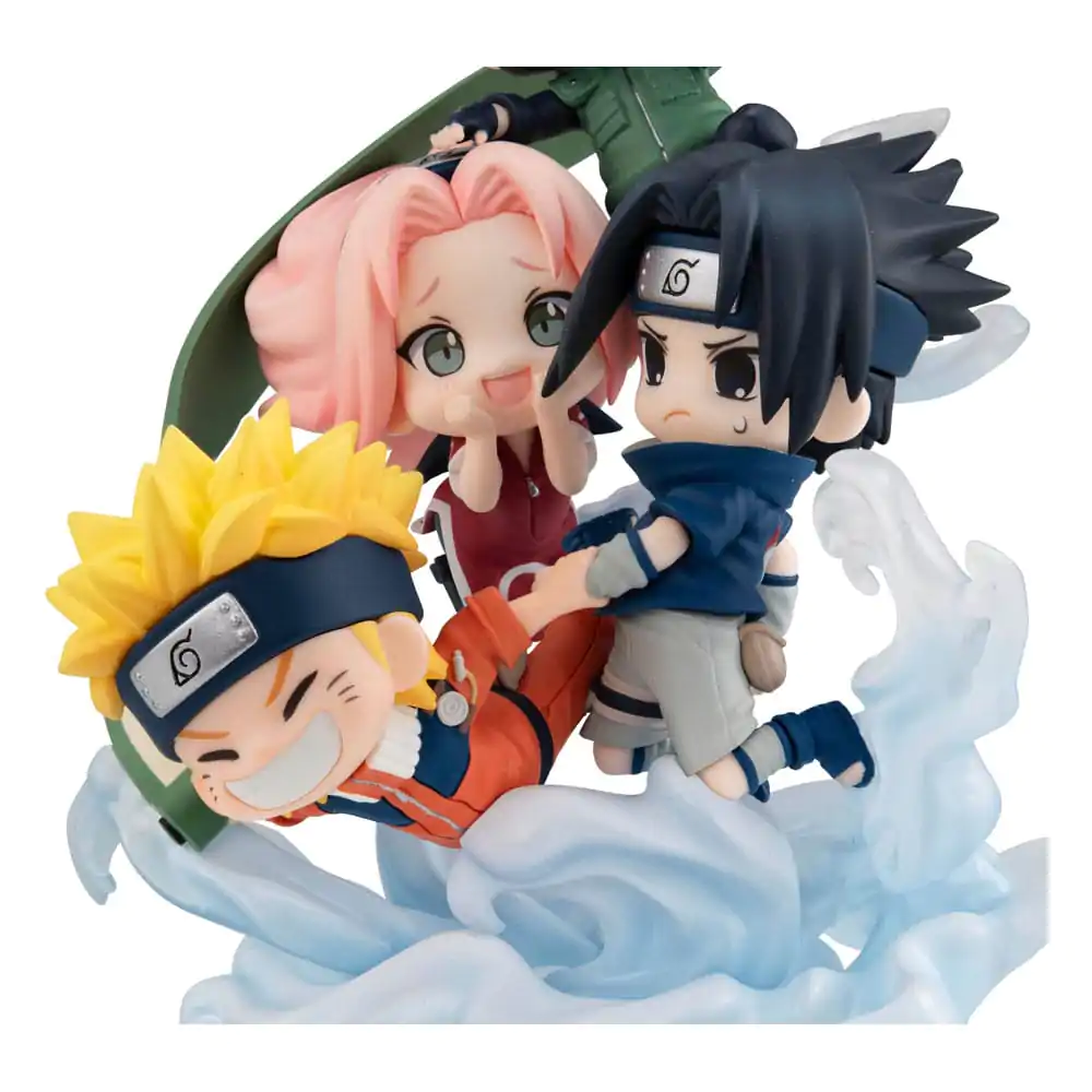 Naruto Shippuden FigUnity PVC Mini Kip Zberite se tukaj, Team 7 13 cm fotografija izdelka