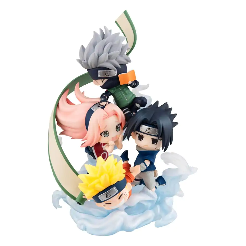 Naruto Shippuden FigUnity PVC Mini Kip Zberite se tukaj, Team 7 13 cm fotografija izdelka