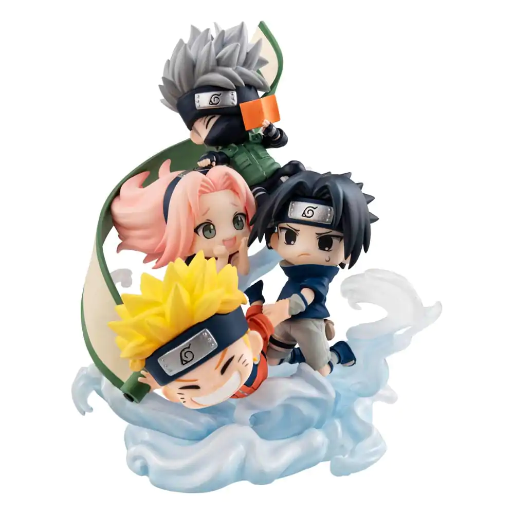 Naruto Shippuden FigUnity PVC Mini Kip Zberite se tukaj, Team 7 13 cm fotografija izdelka