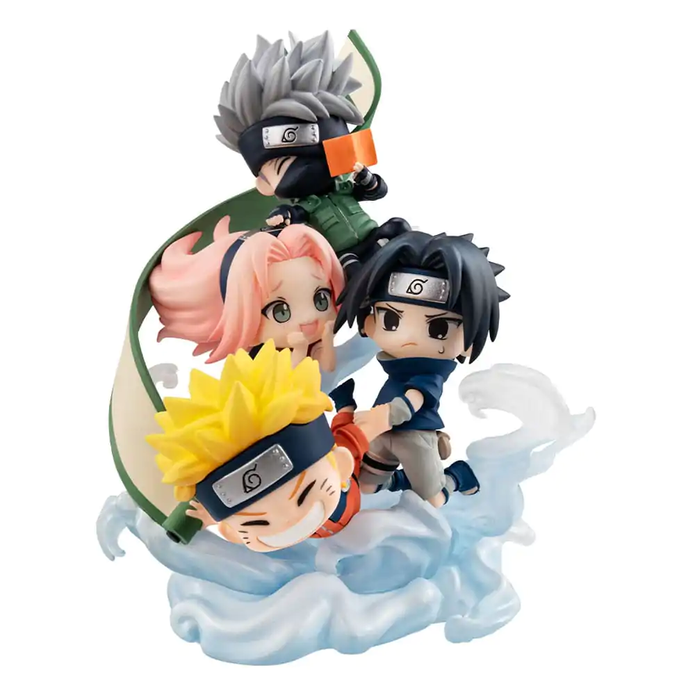 Naruto Shippuden FigUnity PVC Mini Kip Zberite se tukaj, Team 7 13 cm (z darilom) fotografija izdelka