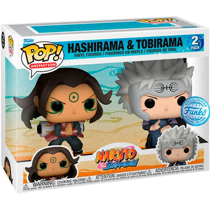 Naruto Shippuden POP! Animation Vinyl Figurice 2-Pack Hashirama & Tobirama 9 cm fotografija izdelka