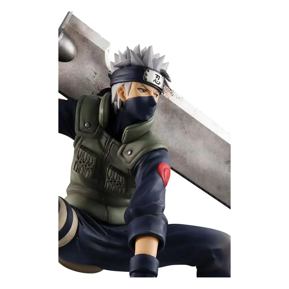 Naruto Shippuden G.E.M. Series PVC kip 1/8 Kakashi Hatake Great Ninja War 15th Anniversary Ver. 15 cm fotografija izdelka