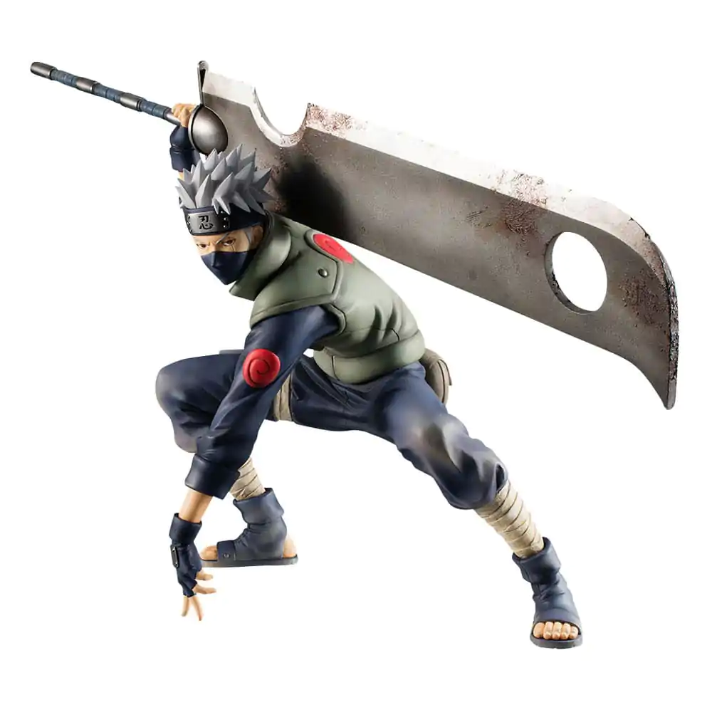 Naruto Shippuden G.E.M. Series PVC kip 1/8 Kakashi Hatake Great Ninja War 15th Anniversary Ver. 15 cm fotografija izdelka