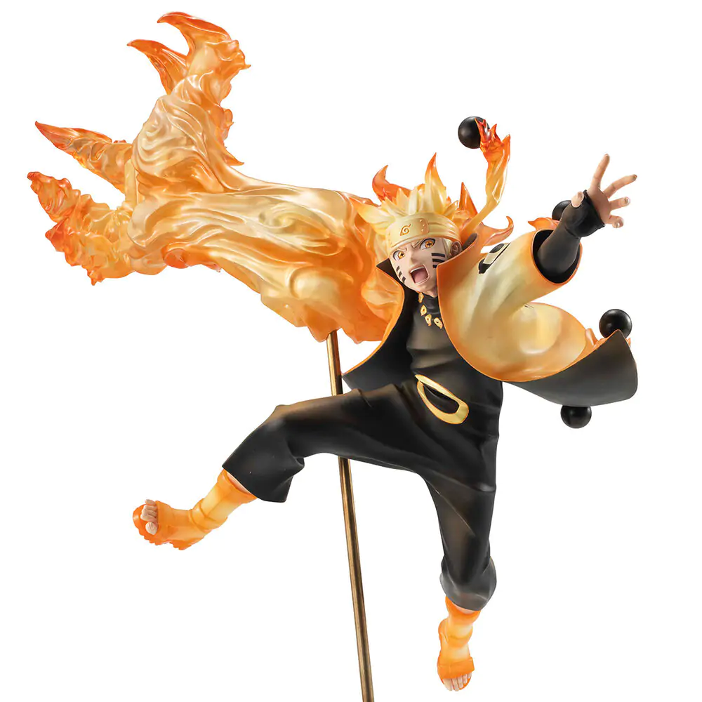 Naruto Shippuden G.E.M. Series PVC Kip 1/8 Naruto Uzumaki Six Paths Sage Mode 15th Anniversary Ver. 29 cm fotografija izdelka