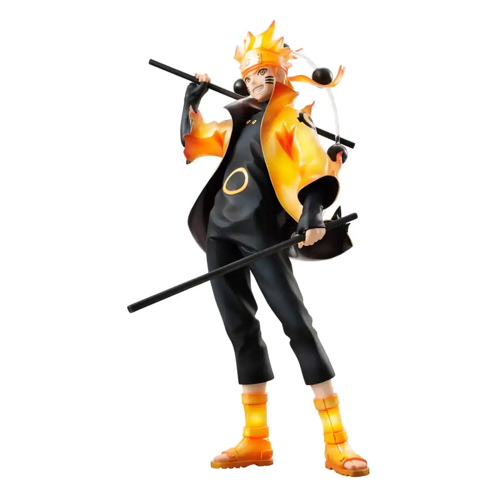 Naruto Shippuden G.E.M. Series PVC Kip Naruto Uzumaki Six Paths Sage Mode 15th Anniversary Ver. 22 cm fotografija izdelka