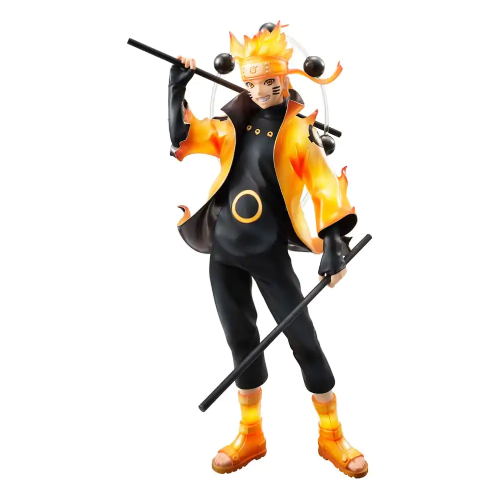 Naruto Shippuden G.E.M. Series PVC Kip Naruto Uzumaki Six Paths Sage Mode 15th Anniversary Ver. 22 cm fotografija izdelka