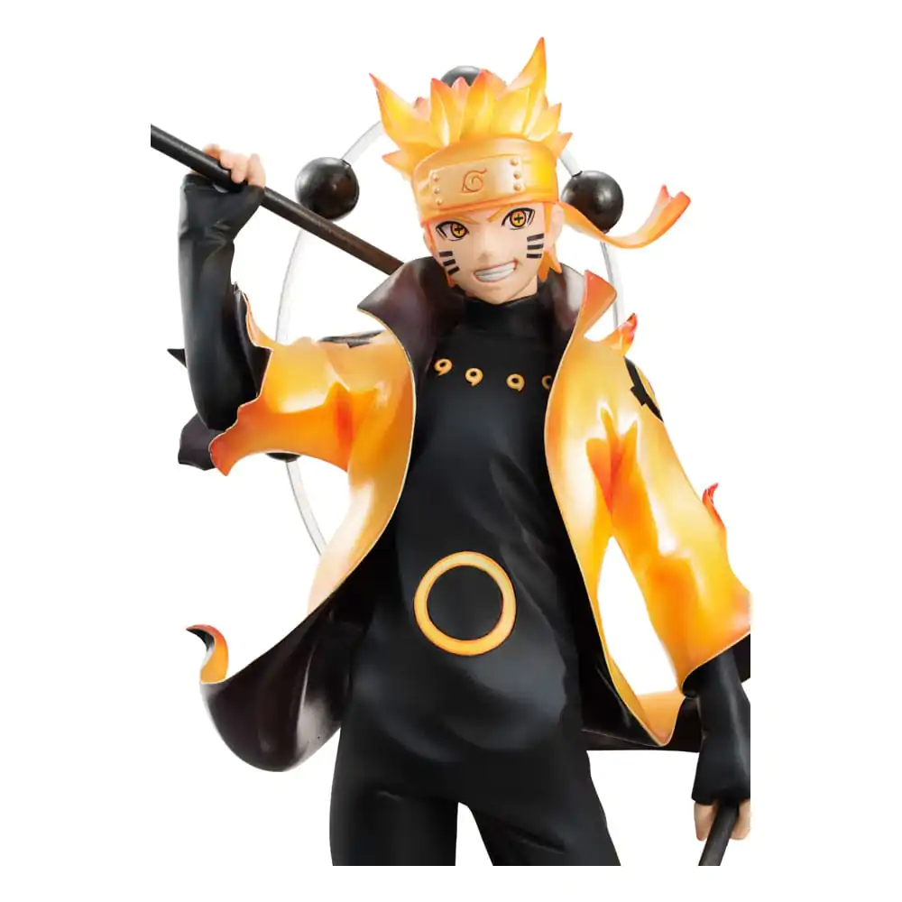 Naruto Shippuden G.E.M. Series PVC Kip Naruto Uzumaki Six Paths Sage Mode 15th Anniversary Ver. 22 cm fotografija izdelka