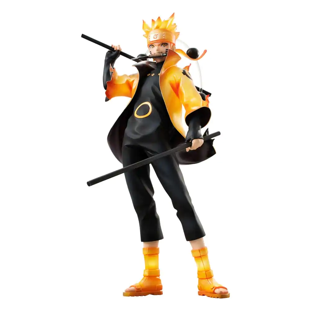 Naruto Shippuden G.E.M. Series PVC Kip Naruto Uzumaki Six Paths Sage Mode 15th Anniversary Ver. 22 cm fotografija izdelka