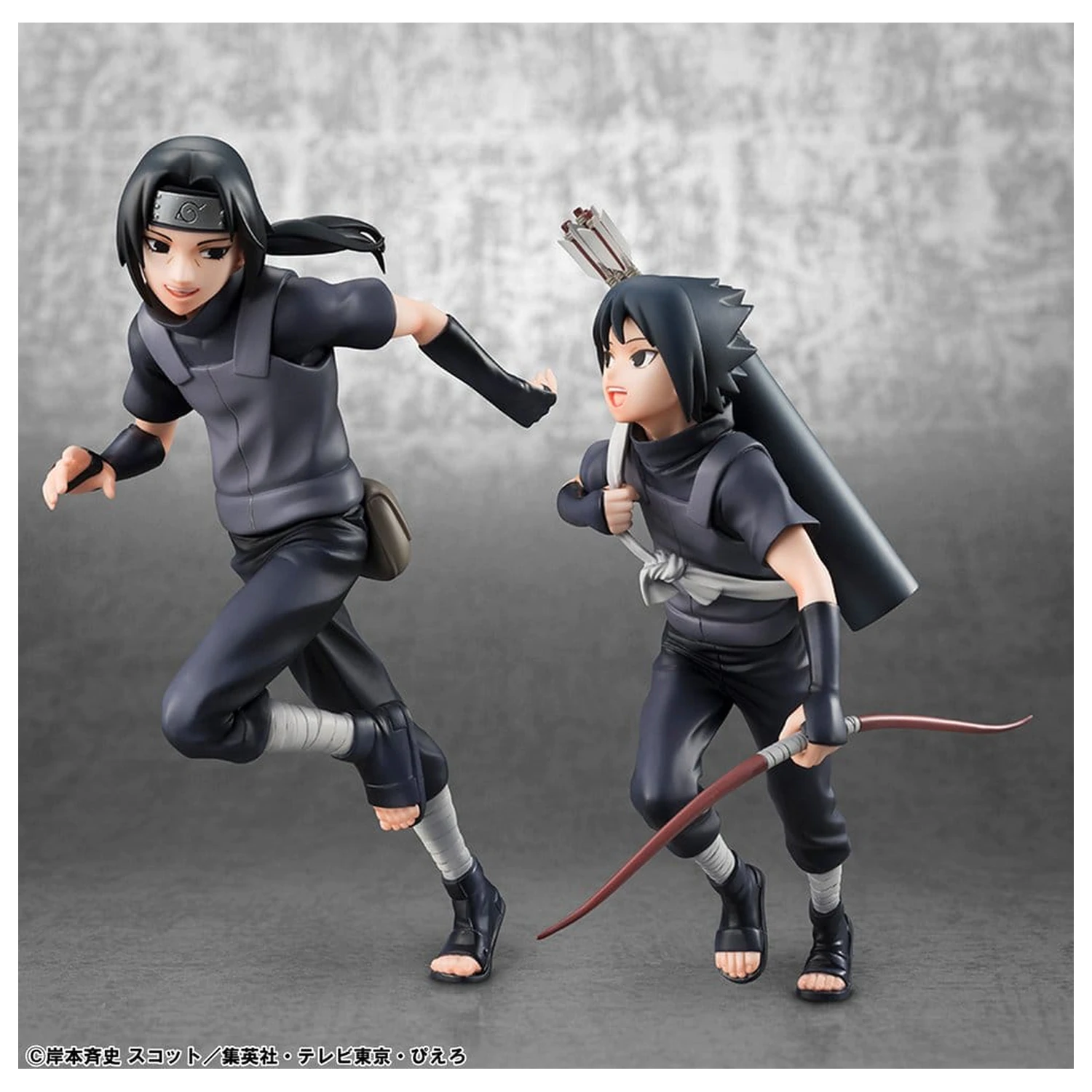 Naruto Shippuden G.E.M. Series PVC figurice, 2-paket Itachi Uchiha & Sasuke fotografija izdelka