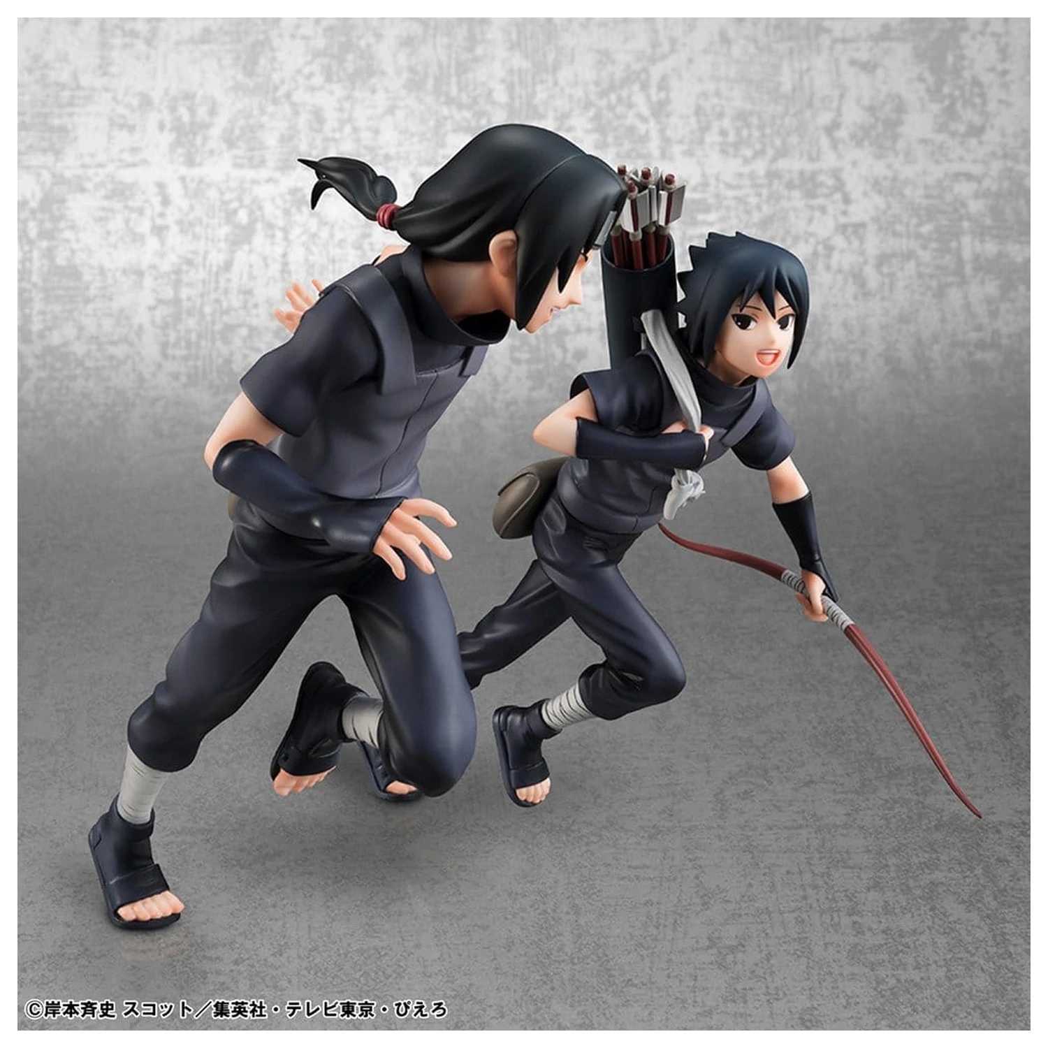Naruto Shippuden G.E.M. Series PVC figurice, 2-paket Itachi Uchiha & Sasuke fotografija izdelka