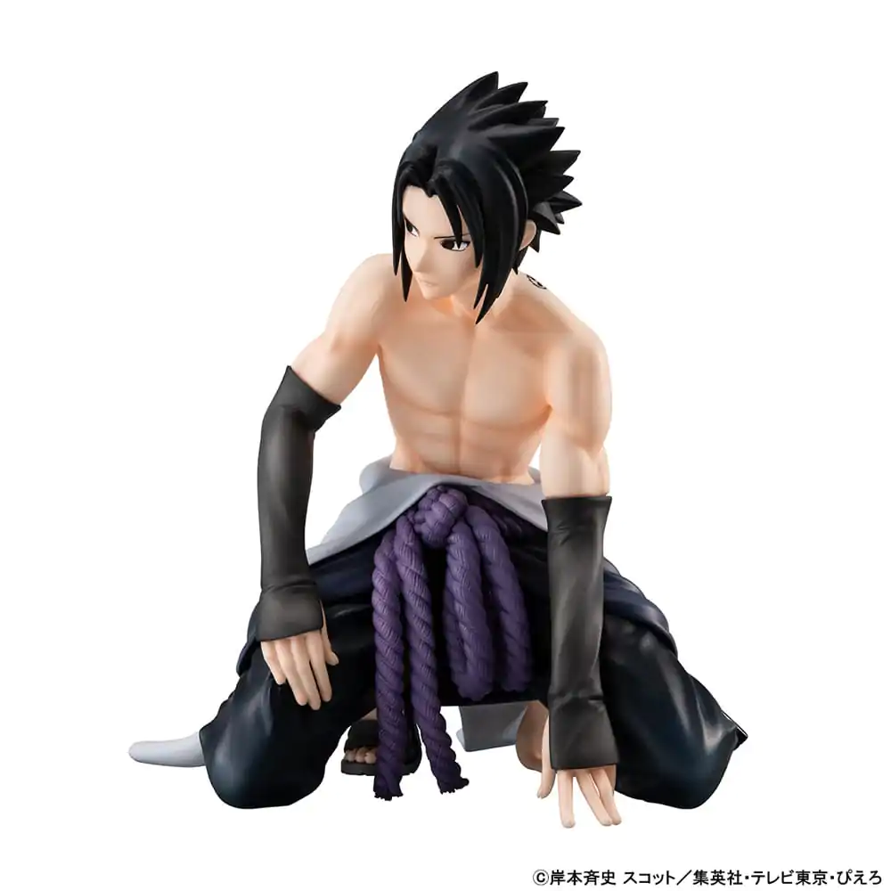 Naruto Shippuden G.E.M. serija PVC kip Sasuke velikost dlani 12 cm fotografija izdelka