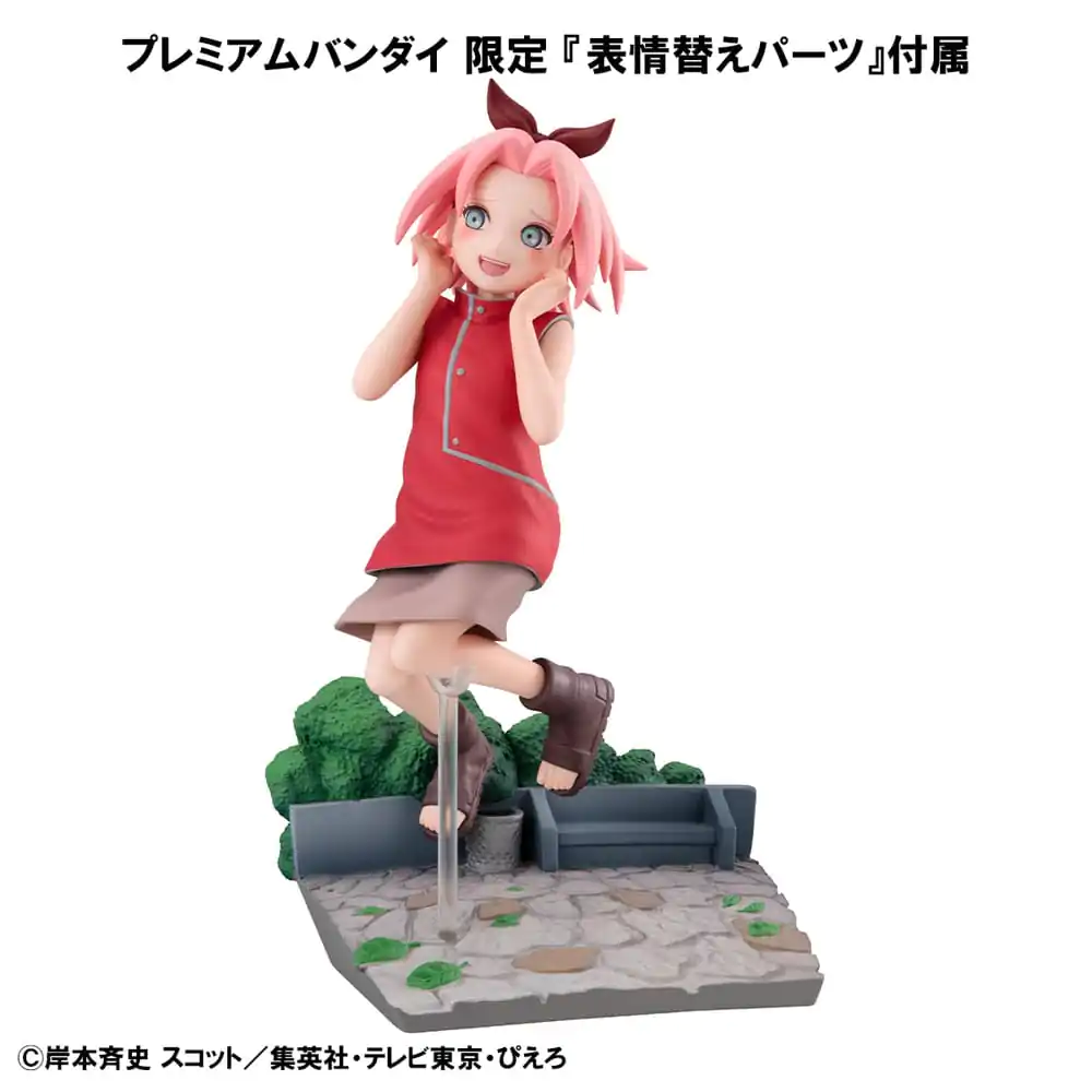 Naruto Shippuden G.E.M. Series PVC Kip Sakura Haruno GO! 15 cm (z darilom) fotografija izdelka