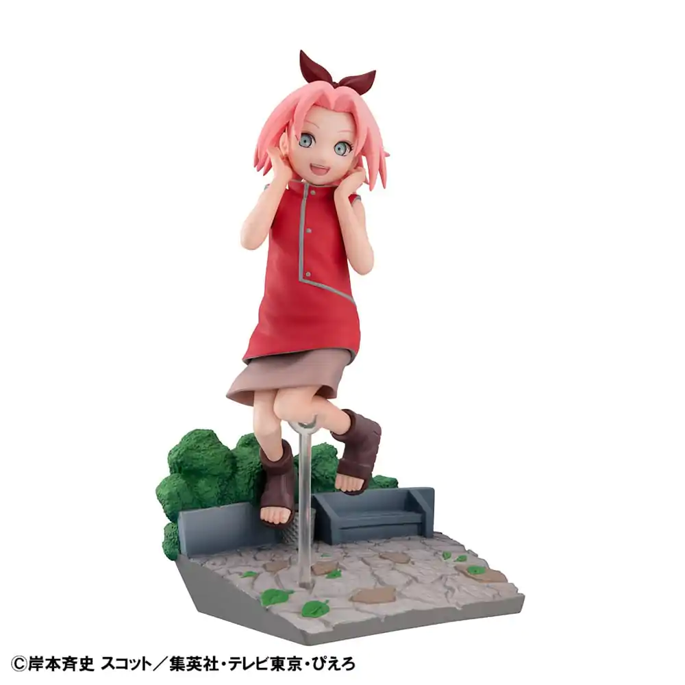 Naruto Shippuden G.E.M. Series PVC Kip Sakura Haruno GO! 15 cm (z darilom) fotografija izdelka