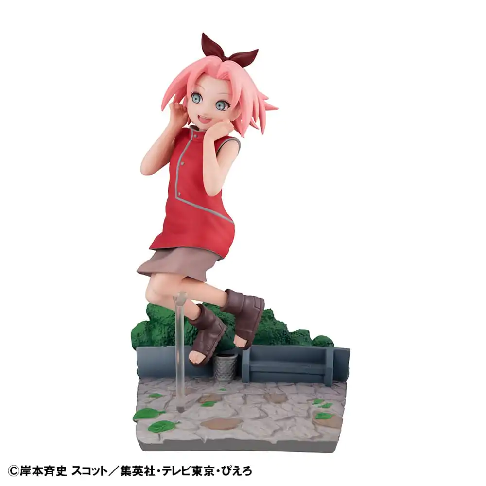 Naruto Shippuden G.E.M. Series PVC Kip Sakura Haruno GO! 15 cm (z darilom) fotografija izdelka