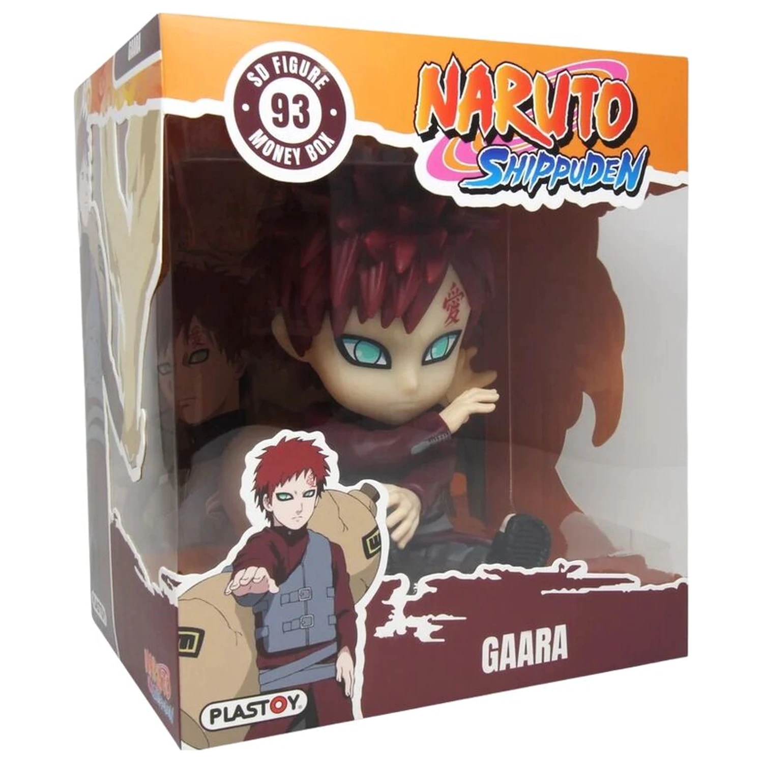 Naruto Shippuden Gaara škatla za denar figura 15 cm fotografija izdelka