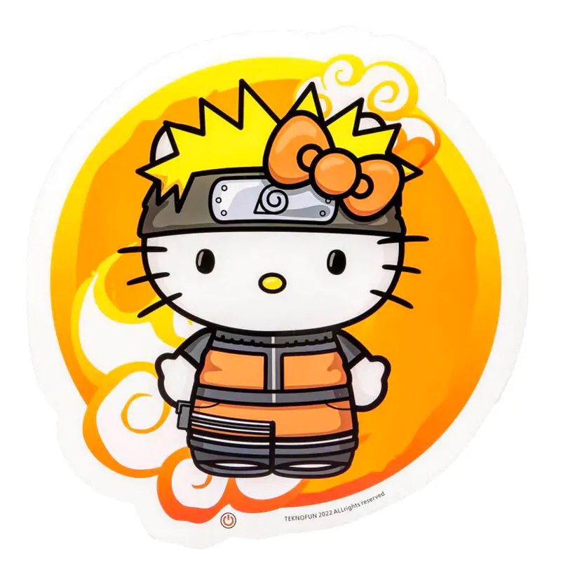 Naruto Shippuden Hello Kitty neon svetilka fotografija izdelka