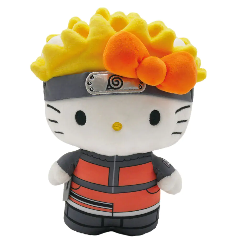 Naruto Shippuden Hello Kitty plišasta igrača 20 cm fotografija izdelka