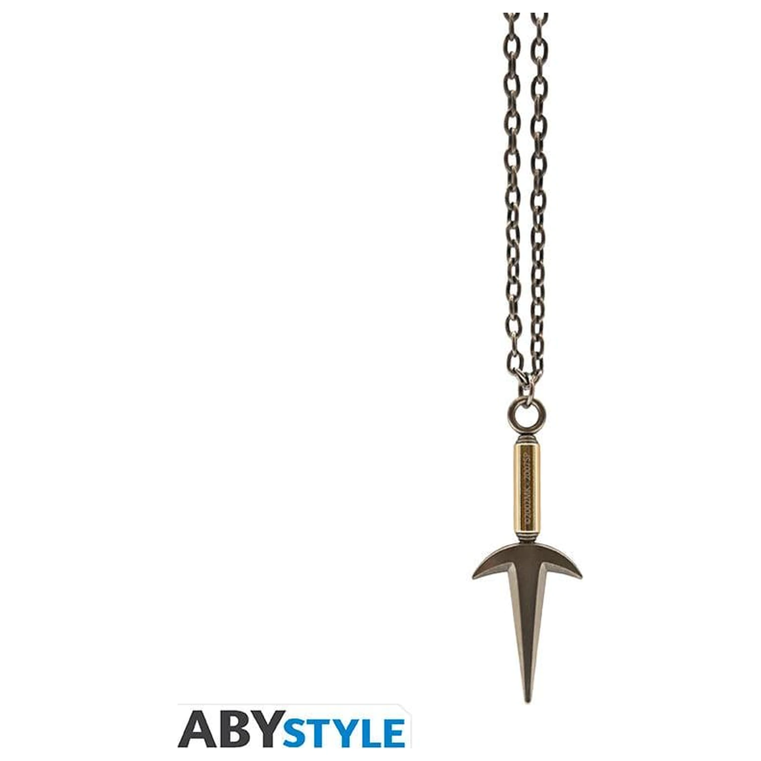 Naruto Shippuden Kunai Minato ogrlica s 3D obeskom fotografija izdelka