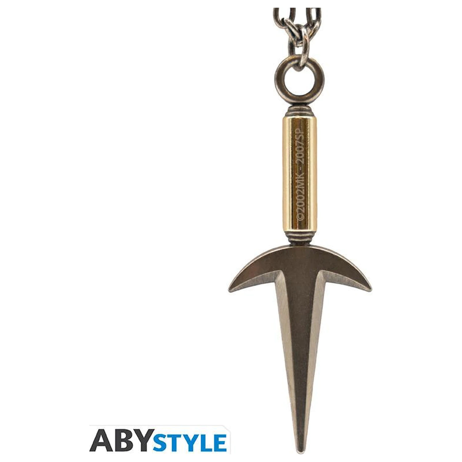 Naruto Shippuden Kunai Minato ogrlica s 3D obeskom fotografija izdelka