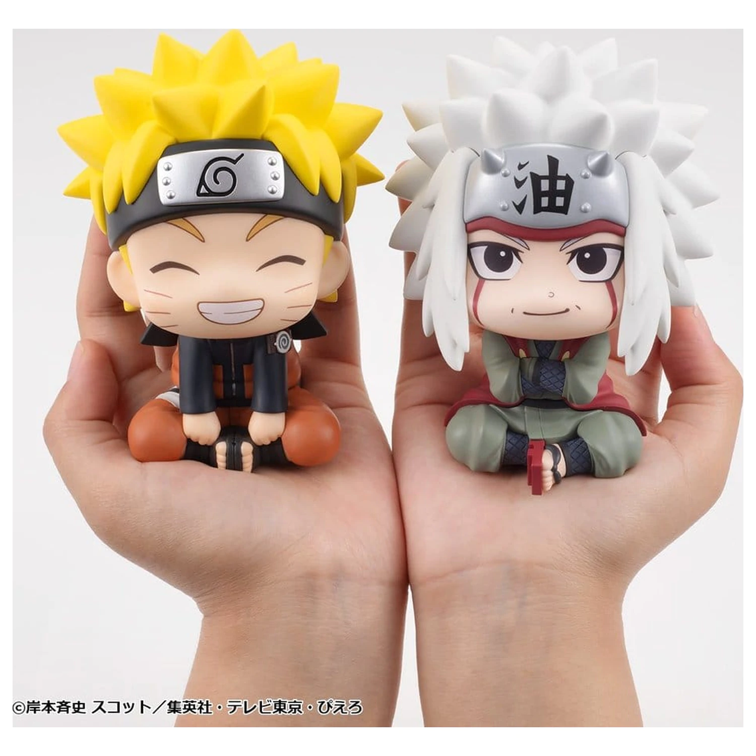 Naruto Shippuden Look Up PVC Figurici 2-pakiranje Naruto Uzumaki Smile Ver. & Jiraiya 11 cm (z darilom) fotografija izdelka