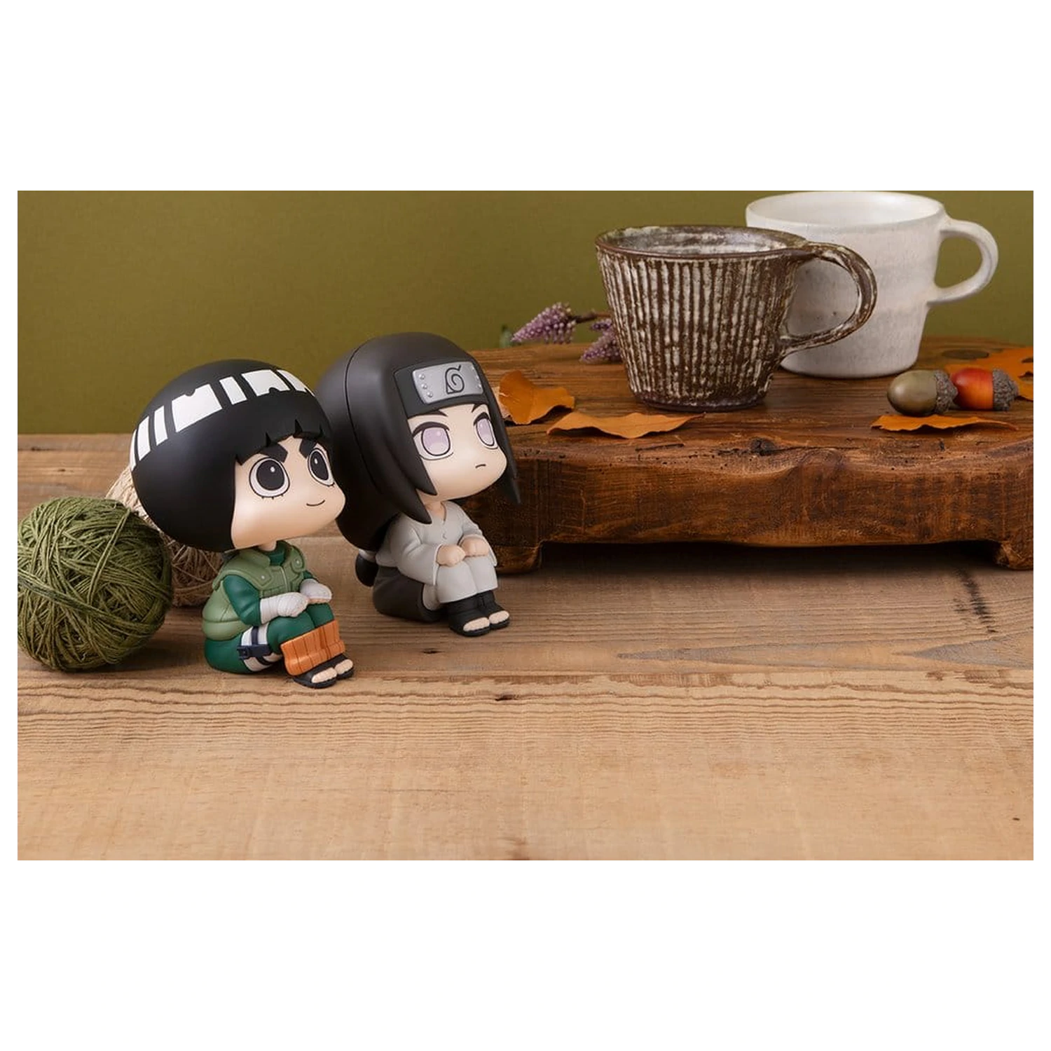 Naruto Shippuden Look Up PVC Figurice 2-paket Rock Lee & Neji Hyuga 11 cm (z darilom) fotografija izdelka