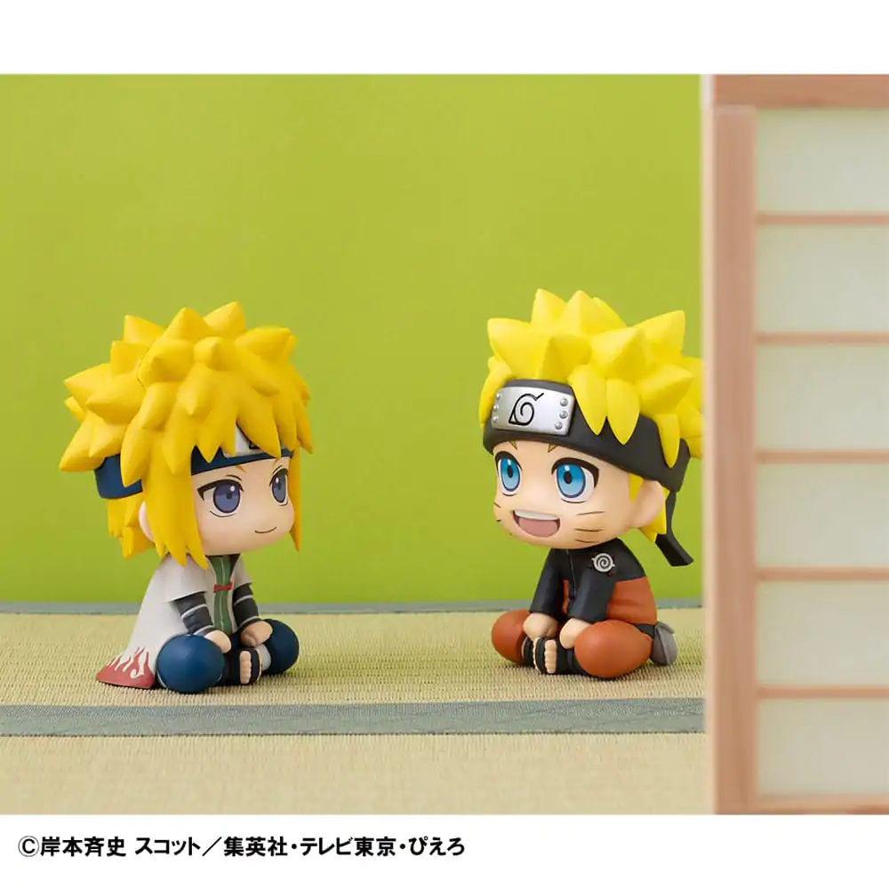 Naruto Shippuden Look Up PVC Kip Naruto Uzumaki Six Paths Sage Mode & Minato Namikaze 11 cm (z darilom) fotografija izdelka