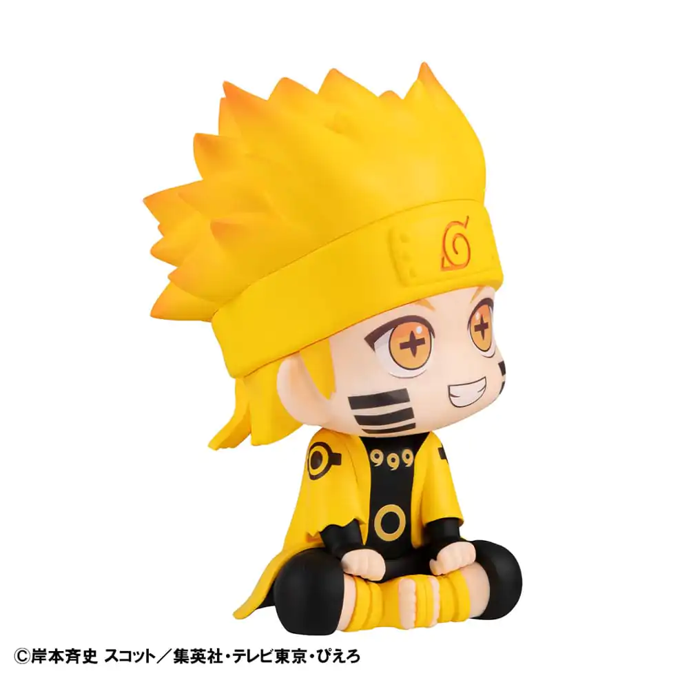 Naruto Shippuden Look Up PVC Kip Naruto Uzumaki Six Paths Sage Mode & Minato Namikaze 11 cm (z darilom) fotografija izdelka