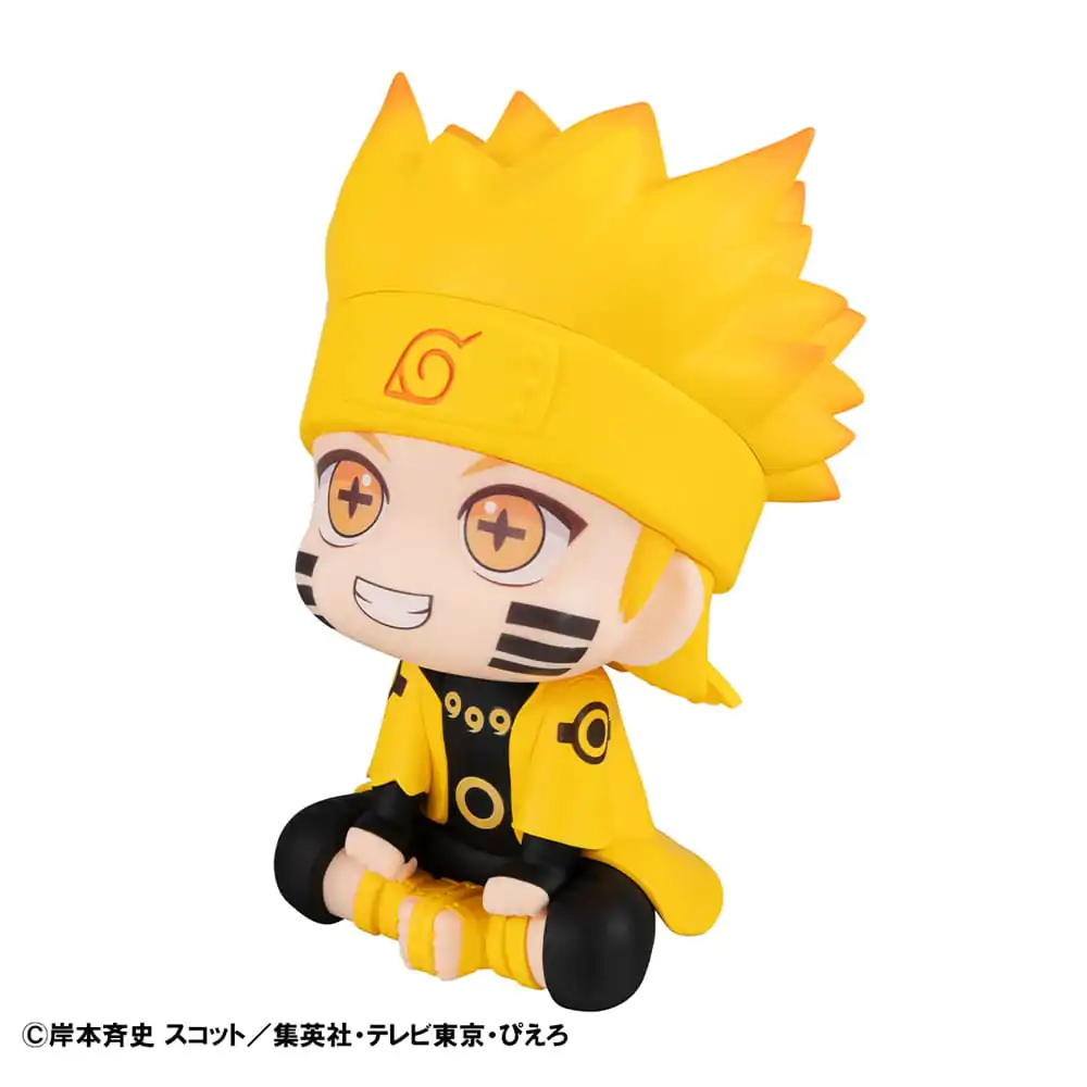 Naruto Shippuden Look Up PVC Kip Naruto Uzumaki Six Paths Sage Mode & Minato Namikaze 11 cm (z darilom) fotografija izdelka