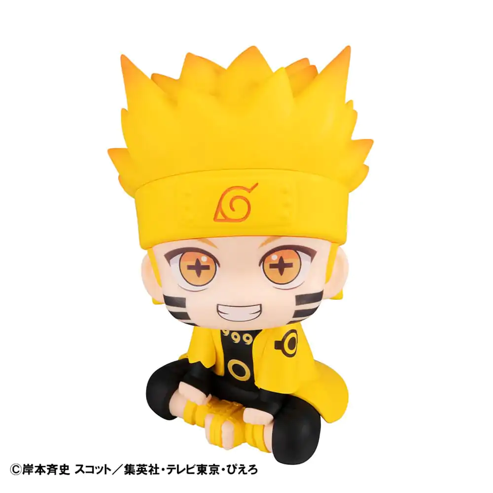 Naruto Shippuden Look Up PVC Kip Naruto Uzumaki Six Paths Sage Mode & Minato Namikaze 11 cm (z darilom) fotografija izdelka