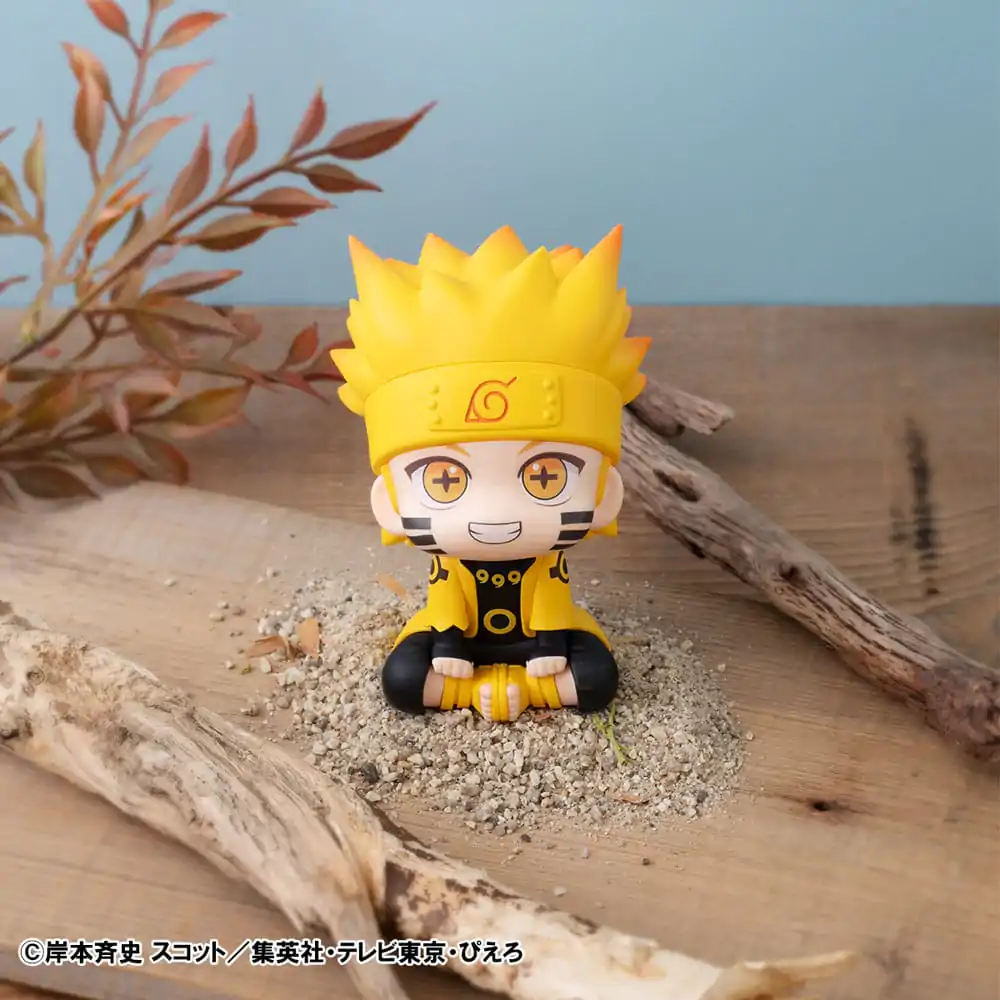 Naruto Shippuden Look Up PVC Kip Naruto Uzumaki Six Paths Sage Mode & Minato Namikaze 11 cm (z darilom) fotografija izdelka