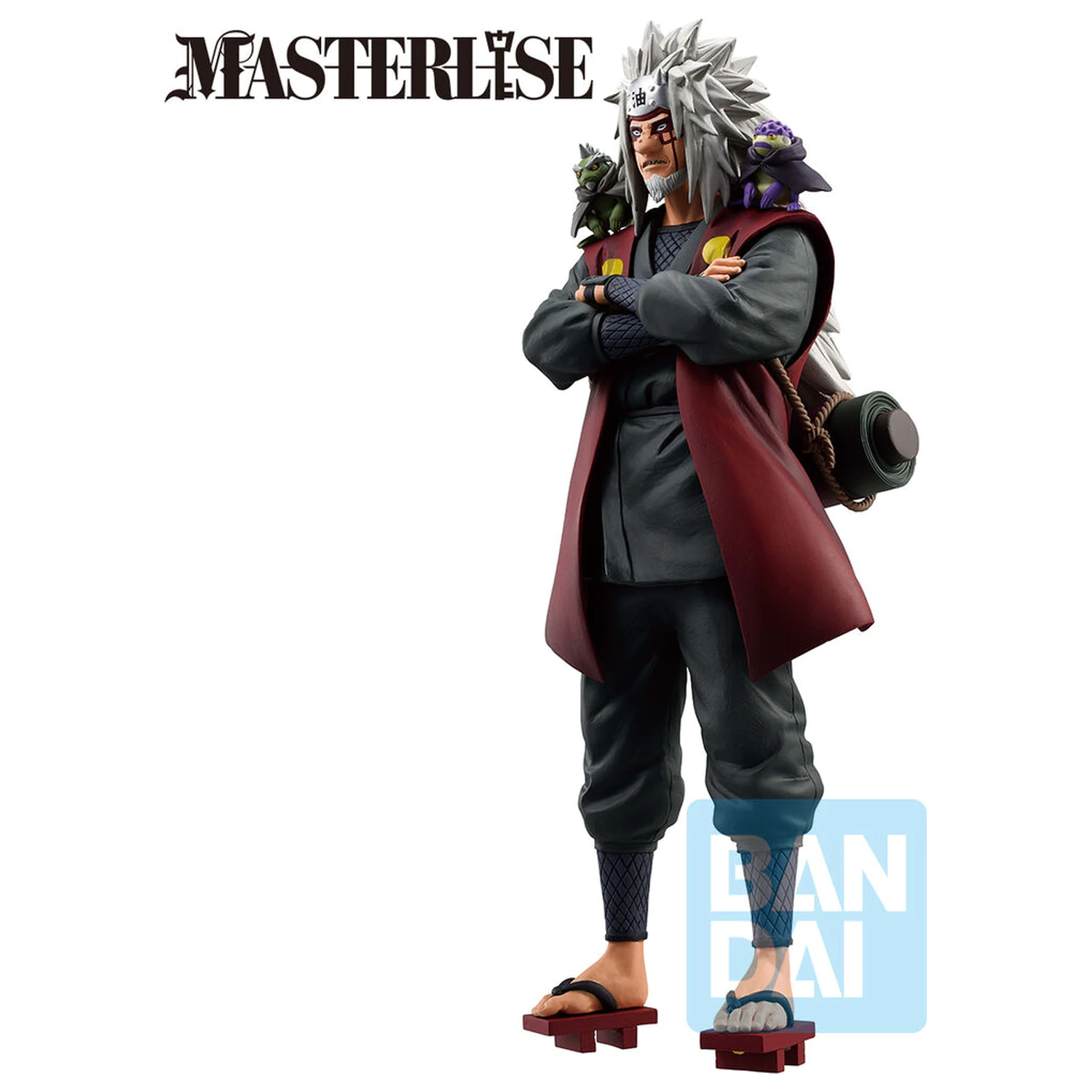Naruto Shippuden Masterlise A Bridge Between the Lament of Samsara and Peace Jiraiya Ichibansho figura 27 cm fotografija izdelka