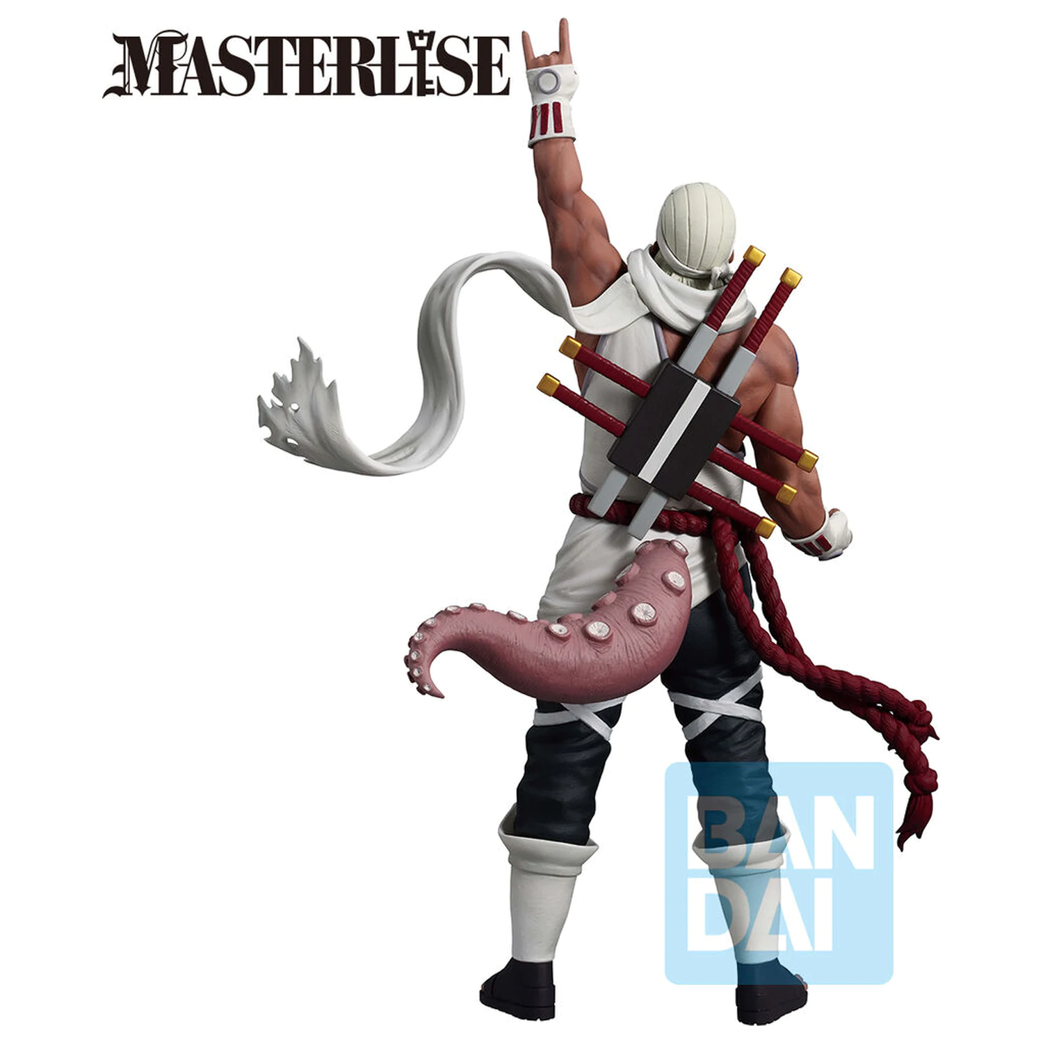 Naruto Shippuden Masterlise A Bridge Between the Lament of Samsara and Peace Killer Bee Ichibansho figura 27 cm fotografija izdelka