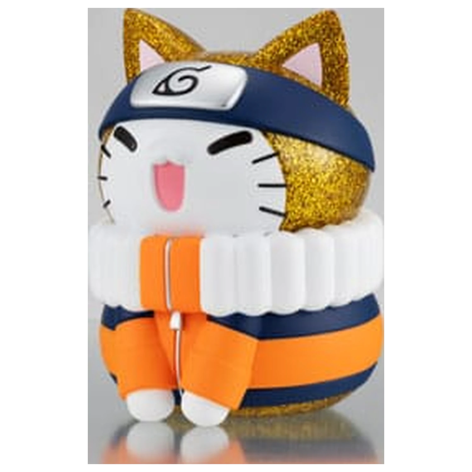 Naruto Shippuden Mega Cat Project Nyanto! Giant Nyaruto Series Zbirateljska figura Naruto Uzumaki Gold Ver. 10 cm fotografija izdelka