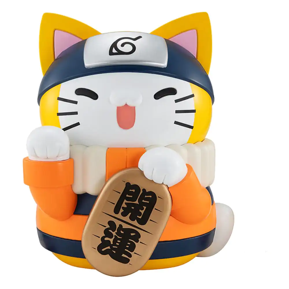 Naruto Shippuden Mega Cat Project Nyanto! The Big Nyaruto Series Trading Figurica Nyaruto Fortune Cats Giant Ver. 34 cm fotografija izdelka