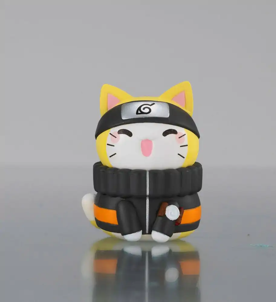 Naruto Shippuden Mega Cat Project Nyaruto Series zbirateljska figura z vrečko Naruto 2025 omejena izdaja 7 cm fotografija izdelka