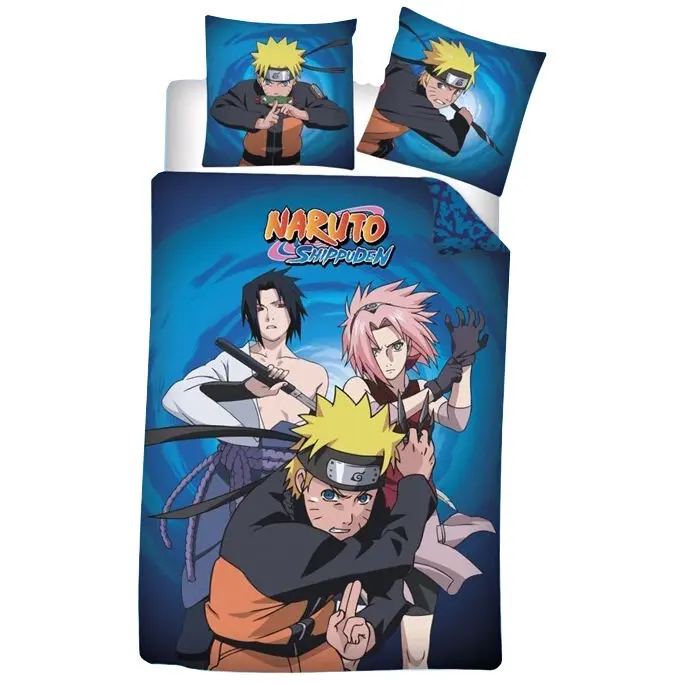 Naruto Shippuden microfibre prevleka za prešito odejo za posteljo 90cm fotografija izdelka