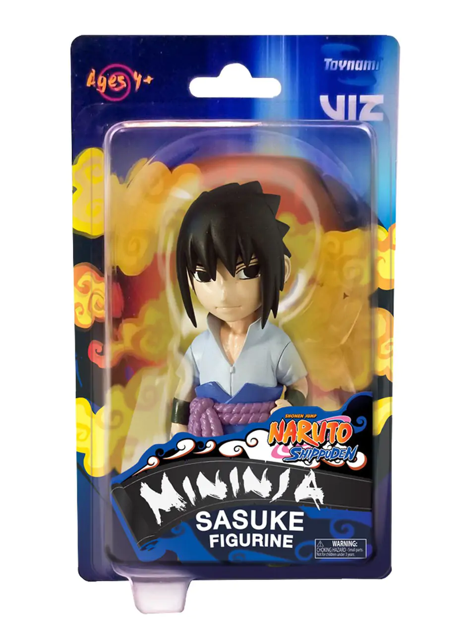 Naruto Shippuden Mininja Mini Figurica Sasuke 8 cm fotografija izdelka