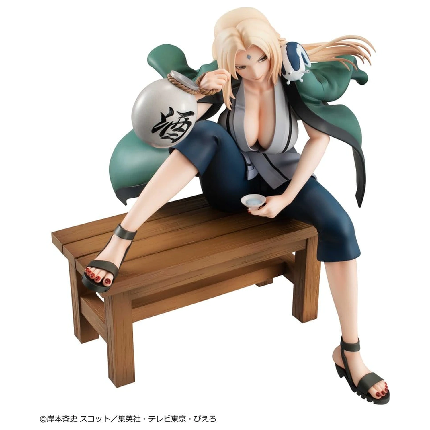 Naruto Shippuden Naruto Gals PVC figura Tsunade Ver.2 16 cm (Repeat) fotografija izdelka