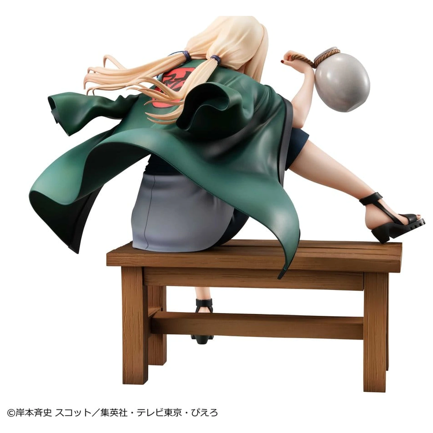Naruto Shippuden Naruto Gals PVC figura Tsunade Ver.2 16 cm (Repeat) fotografija izdelka