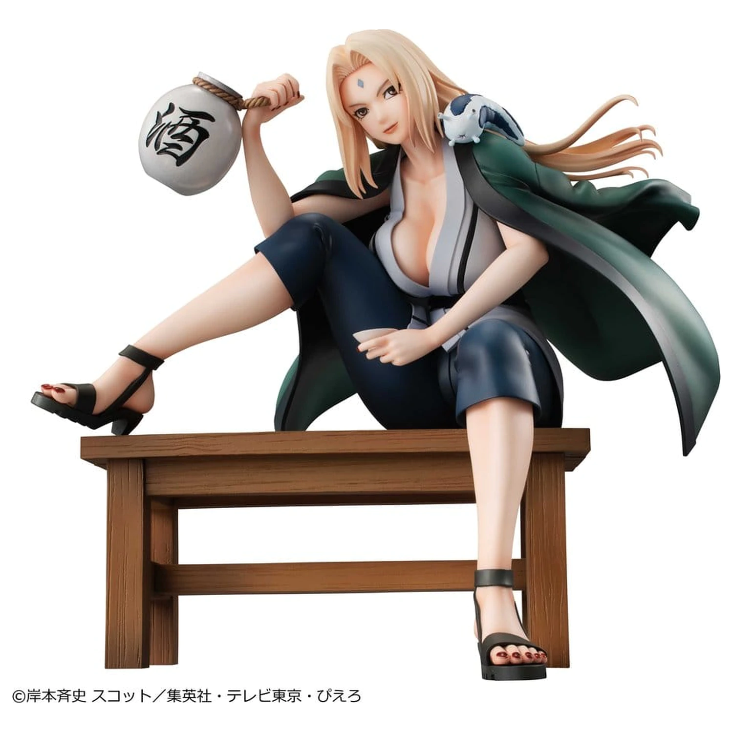 Naruto Shippuden Naruto Gals PVC figura Tsunade Ver.2 16 cm (Repeat) fotografija izdelka