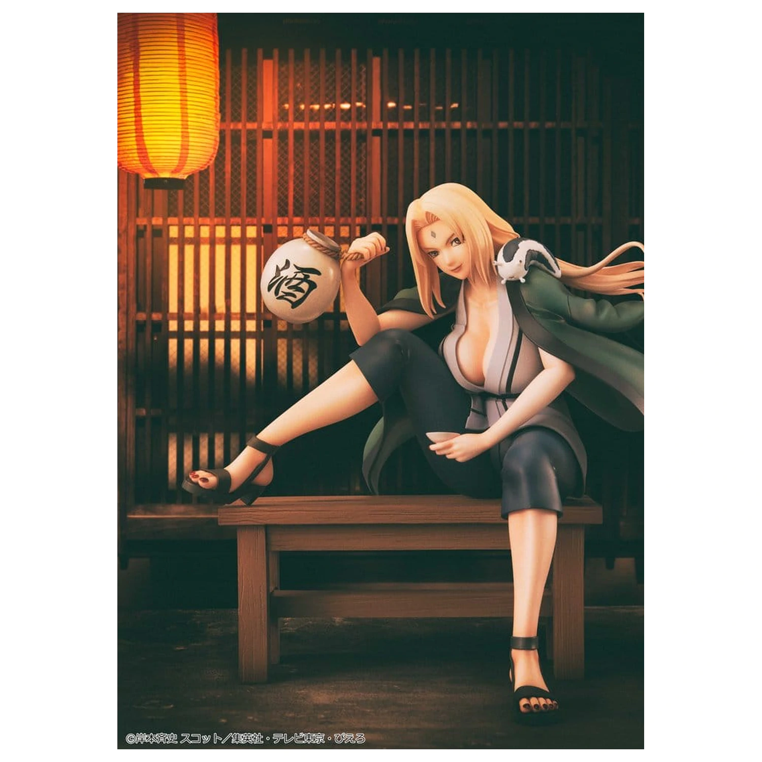 Naruto Shippuden Naruto Gals PVC figura Tsunade Ver.2 16 cm (Repeat) fotografija izdelka
