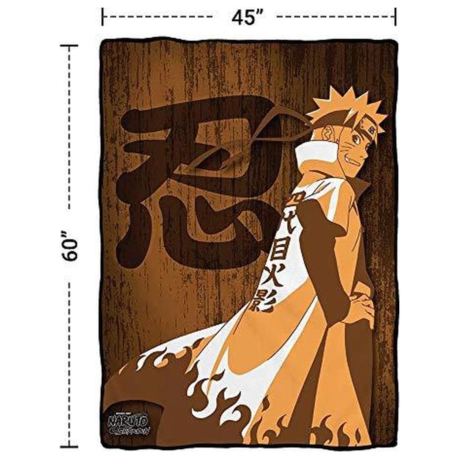 Naruto Shippuden Naruto odeja 114x152cm fotografija izdelka