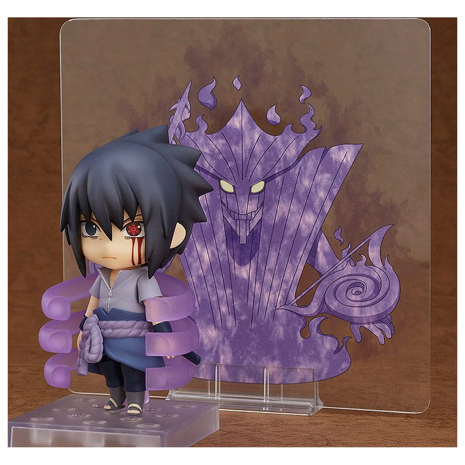 Naruto Shippuden Nendoroid PVC akcijska figura Sasuke Uchiha 10 cm fotografija izdelka