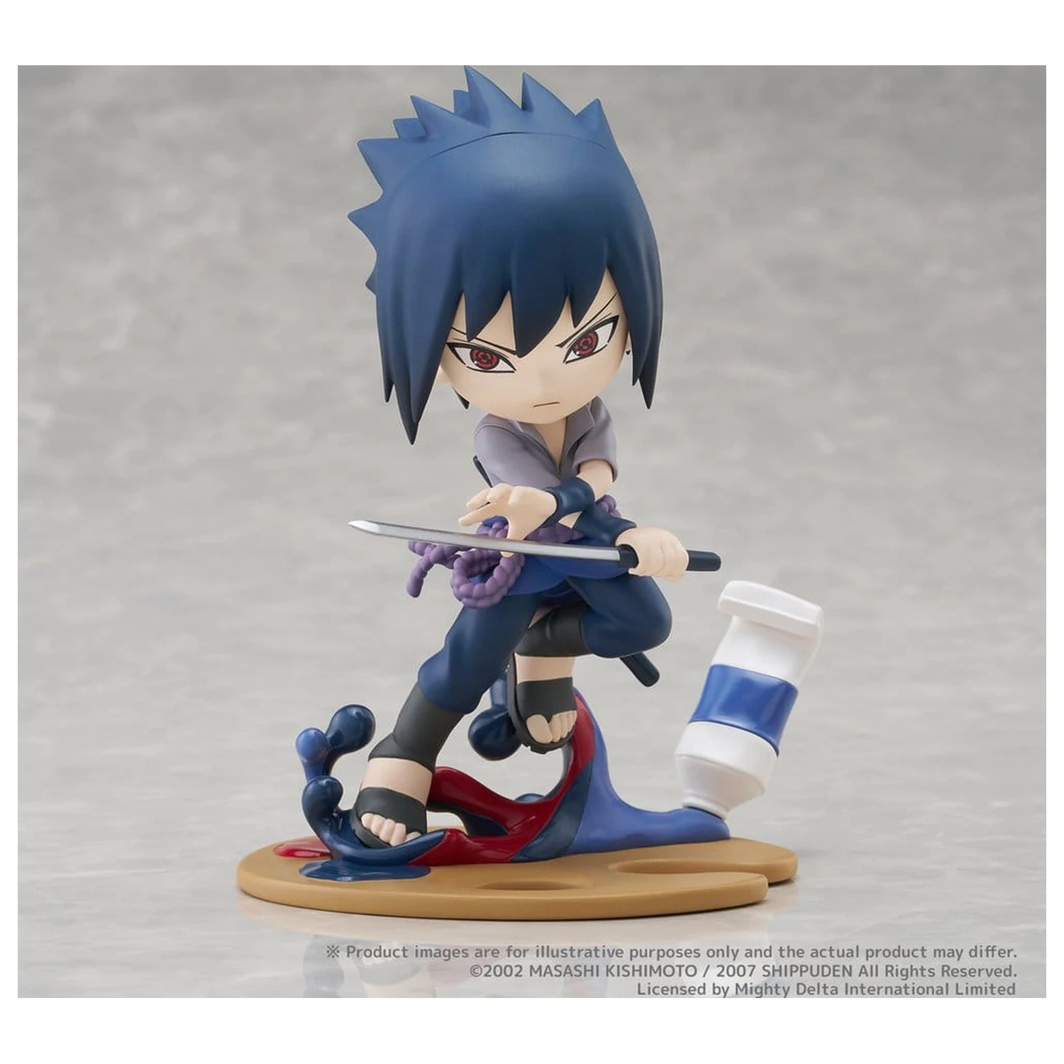 Naruto Shippuden PalVerse Pale PVC figura Sasuke Uchiha 12 cm fotografija izdelka