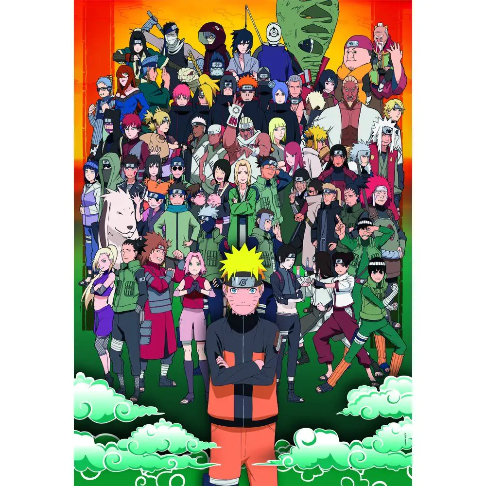 Naruto Shippuden sestavljanka 1500 kosov fotografija izdelka