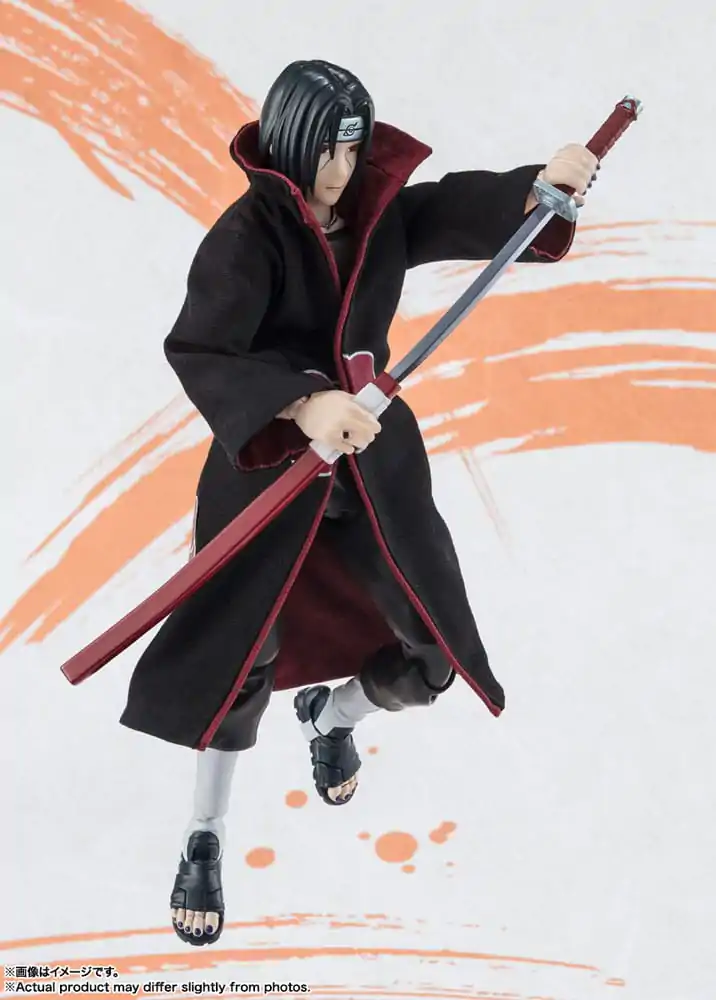 Naruto Shippuden S.H. Figuarts Akcijska Figura Itachi Uchiha NarutoP99 Edition 15 cm fotografija izdelka