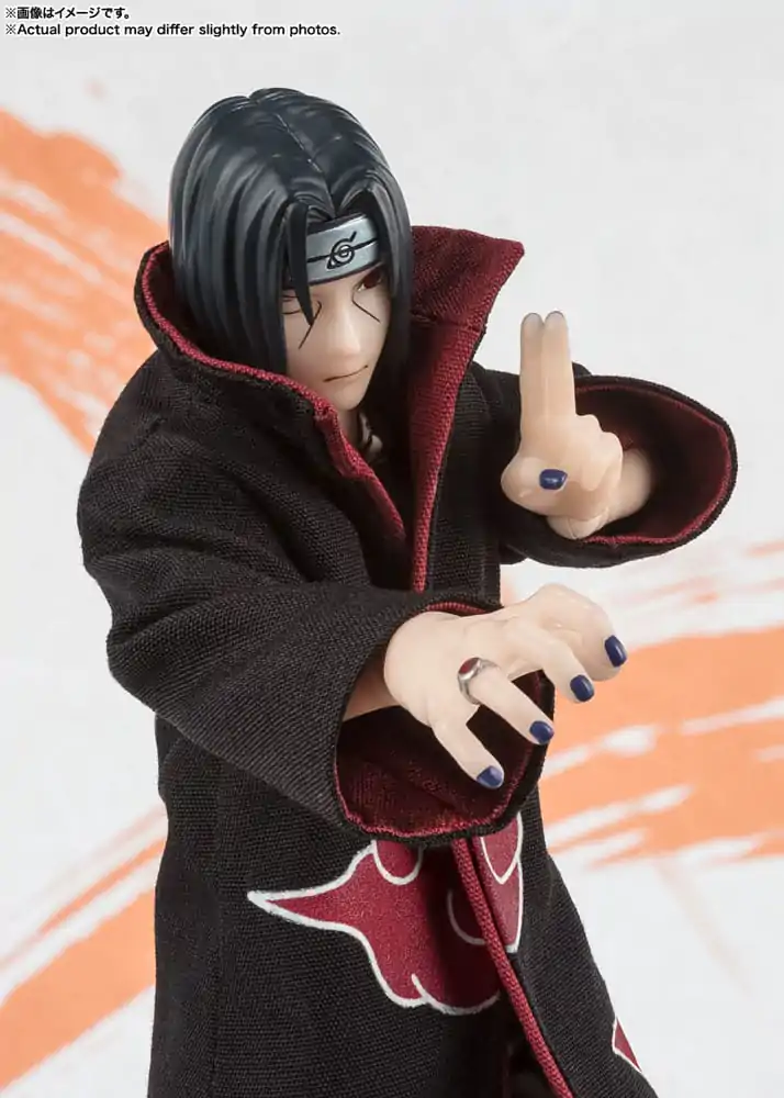 Naruto Shippuden S.H. Figuarts Akcijska Figura Itachi Uchiha NarutoP99 Edition 15 cm fotografija izdelka