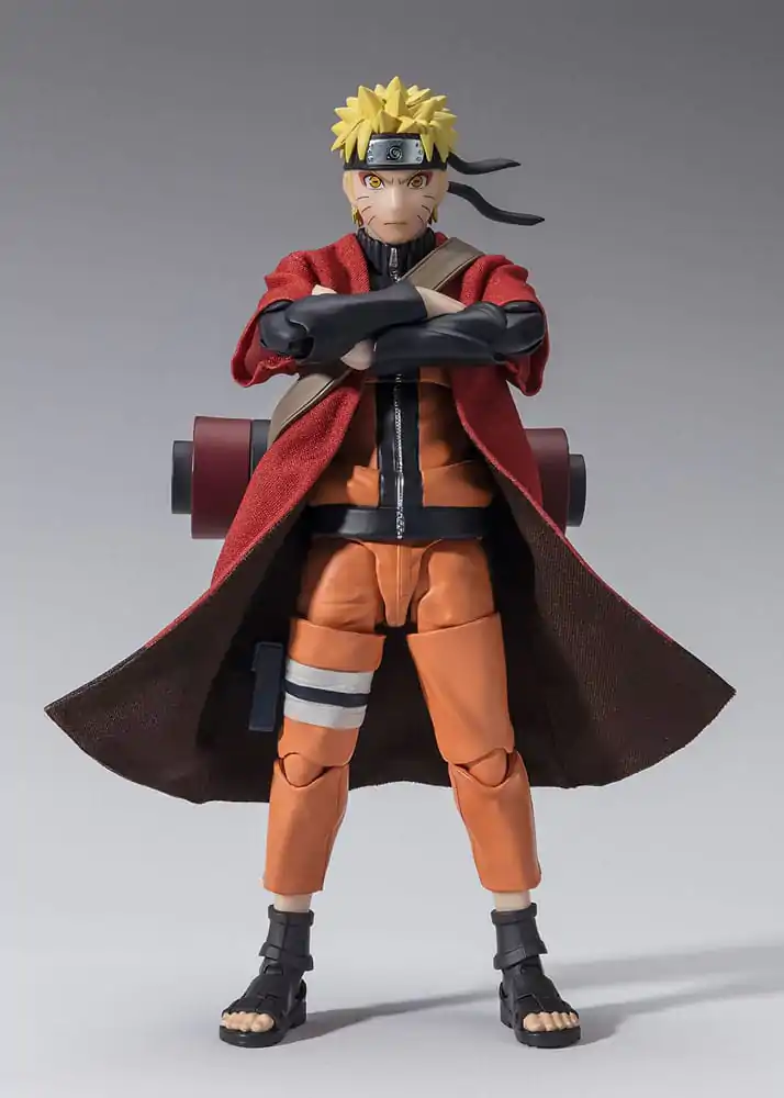 Naruto Shippuden S.H. Figuarts akcijska figura Naruto Uzumaki (Sage Mode) - Savior of Konoha 15 cm fotografija izdelka